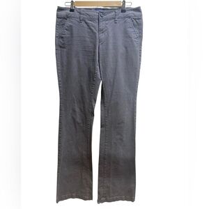 American Eagle Outfitters Olive Green Kick Boot Pants Size 10 XL 34” Inseam